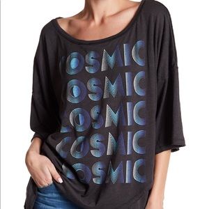 NWOT Free People Cosmic Graphic Tee